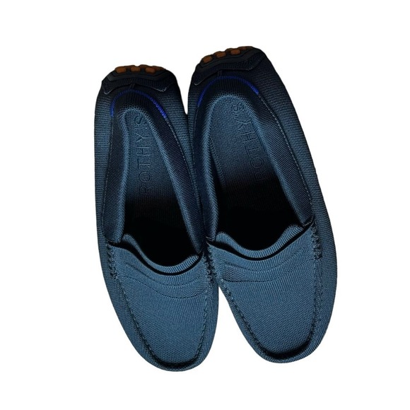Rothy\'s The Driving Loafer Slip On Comfortable Navy Blue Size M9.5 NWOB main image 5